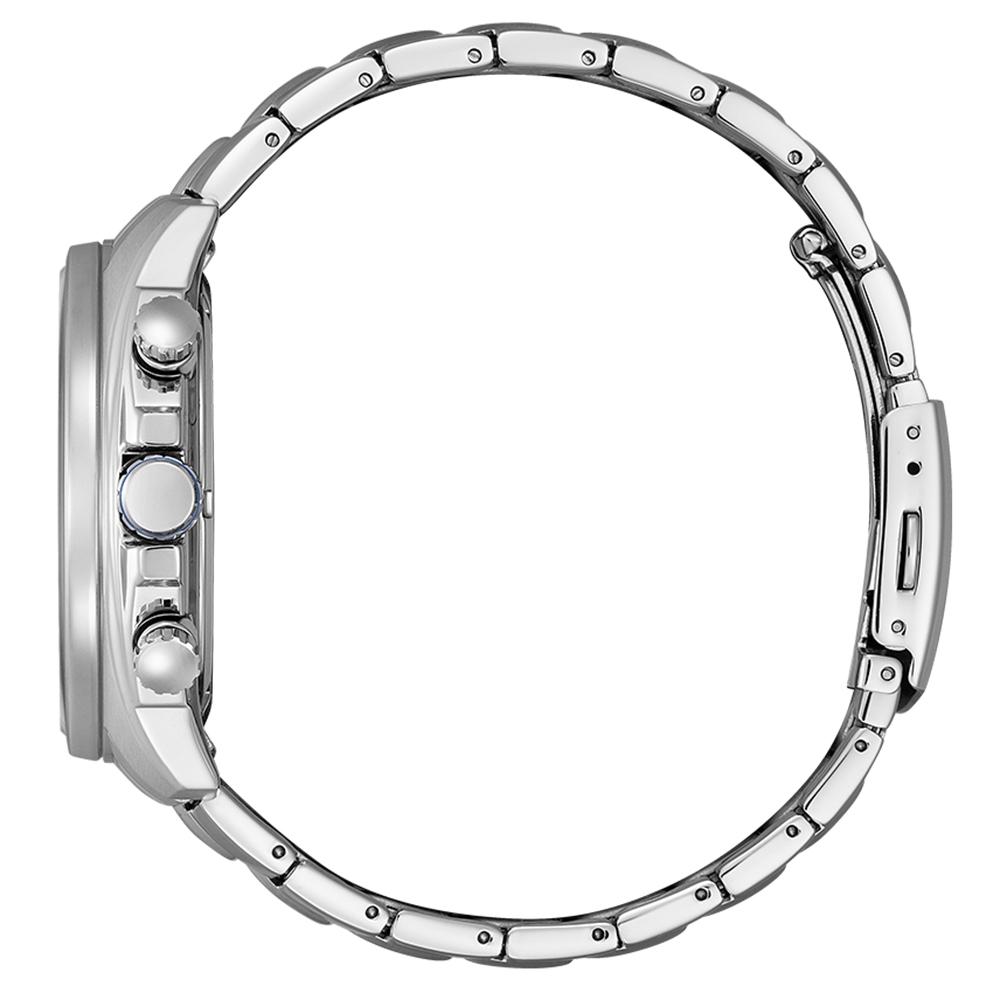 CITIZEN 星辰 競速光動能計時手錶-藍 CA4560-81L-細節圖3