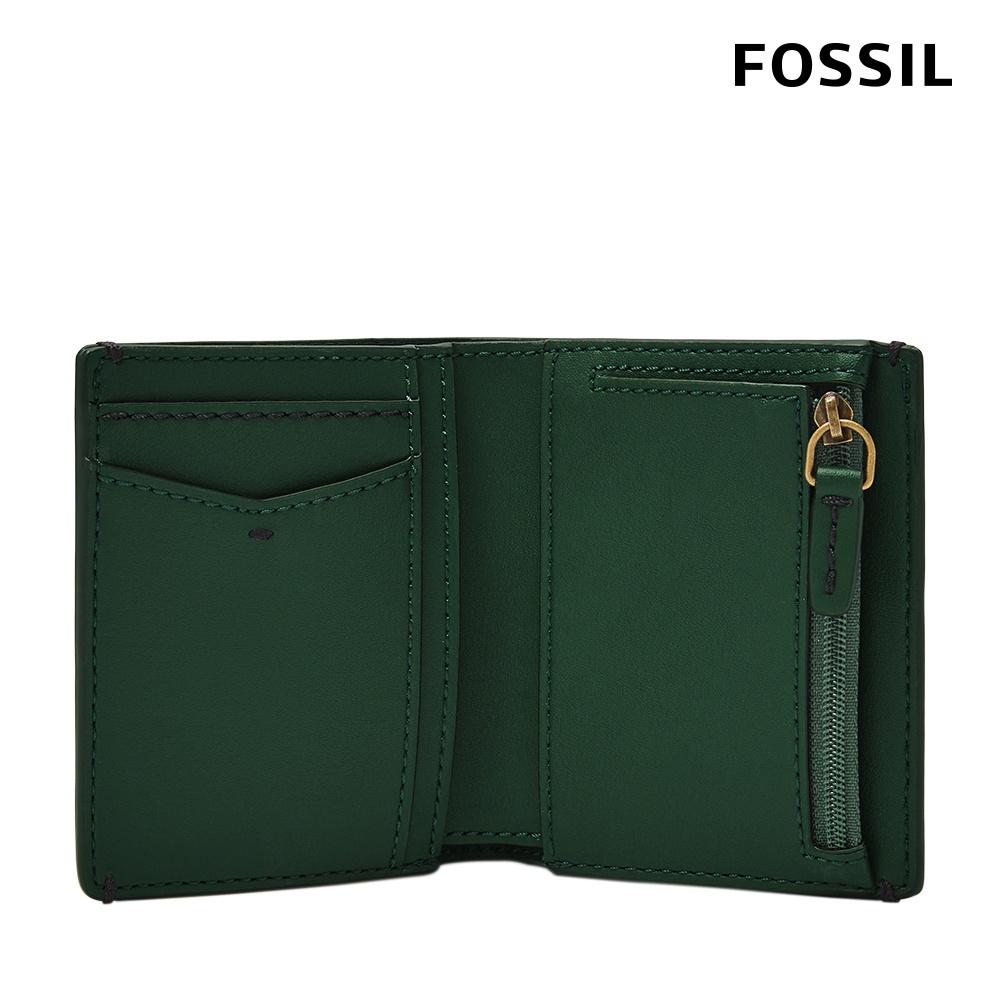 FOSSIL Joshua 仙人掌純素皮革多功能皮夾-松綠色 ML4478298-細節圖3