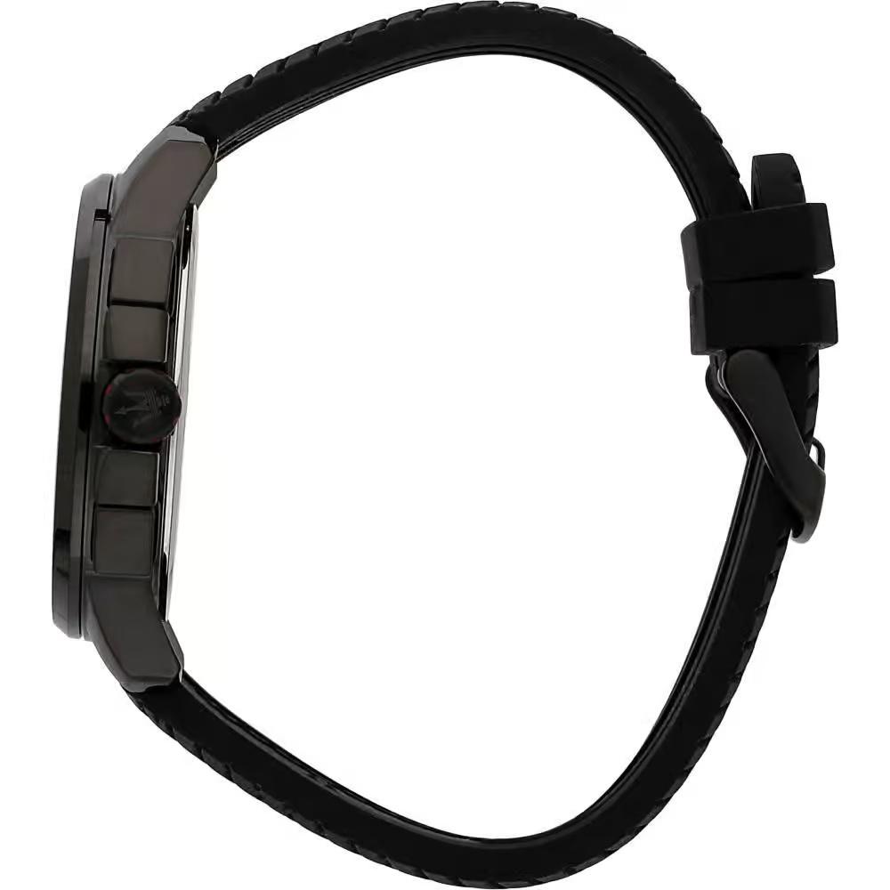 MASERATI 瑪莎拉蒂 經典套組三眼計時矽膠錶帶腕錶44mm(R8871648005)-細節圖4