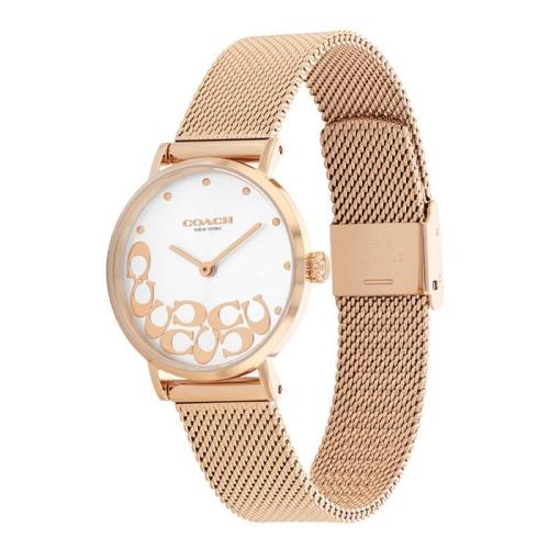 COACH 優雅時尚魅力圈女米蘭帶錶/14503857-細節圖2
