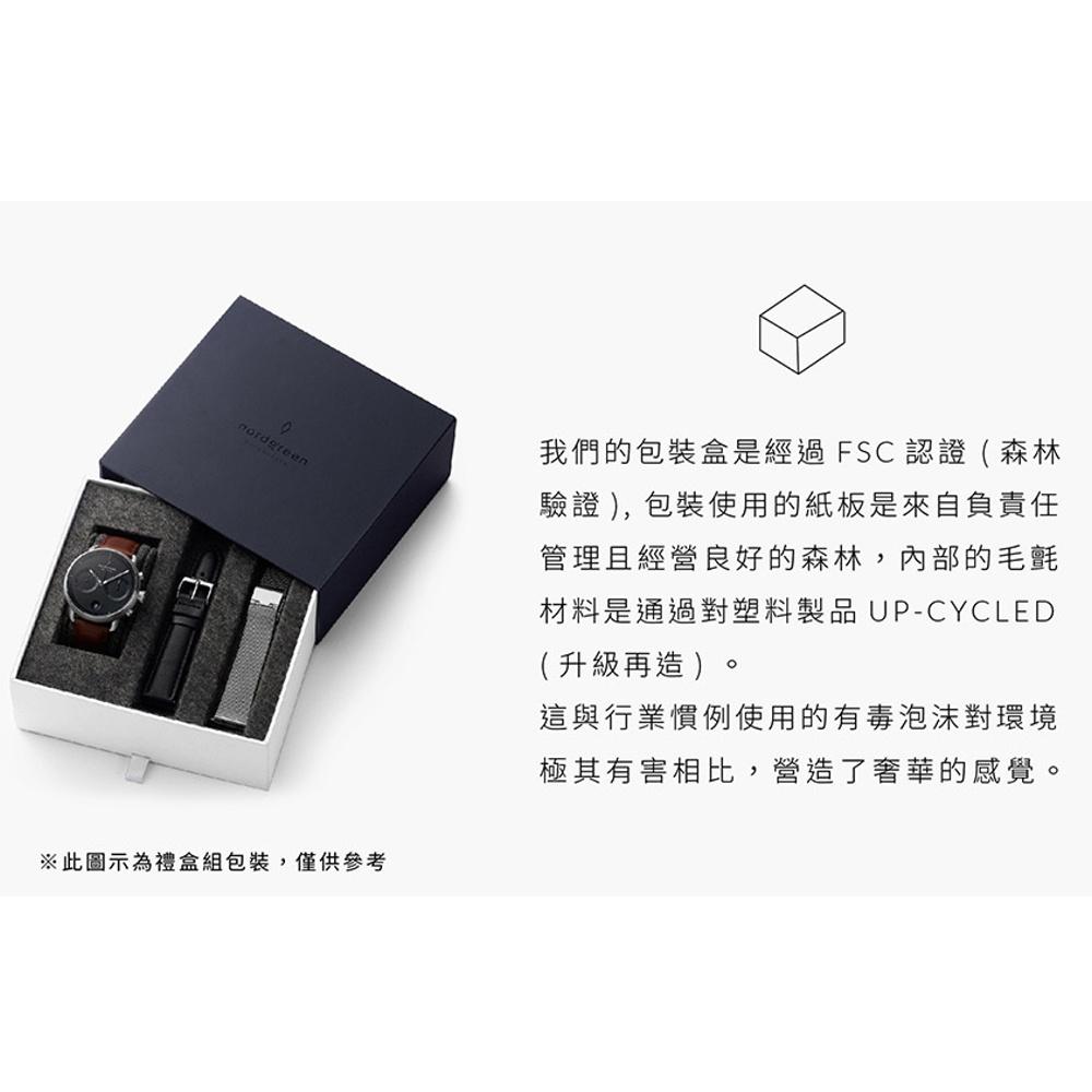 Nordgreen Unika優雅獨特 鈦鋼米蘭錶帶腕錶28mm(UN28RGMEROPM)-細節圖9