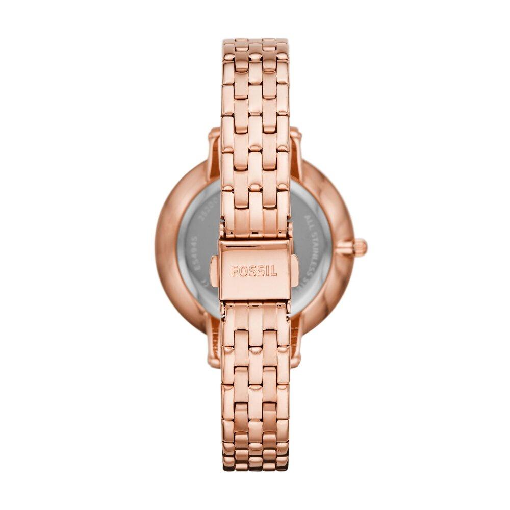 FOSSIL簡約優雅玫瑰金腕錶ES4946-細節圖3
