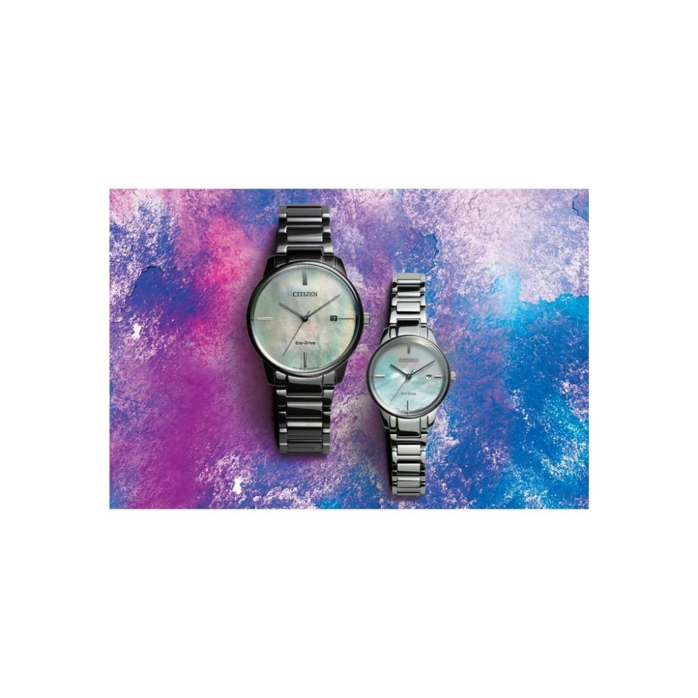 CITIZEN 質感藍寶石鏡面光動能腕錶BM7525-84Y-細節圖3