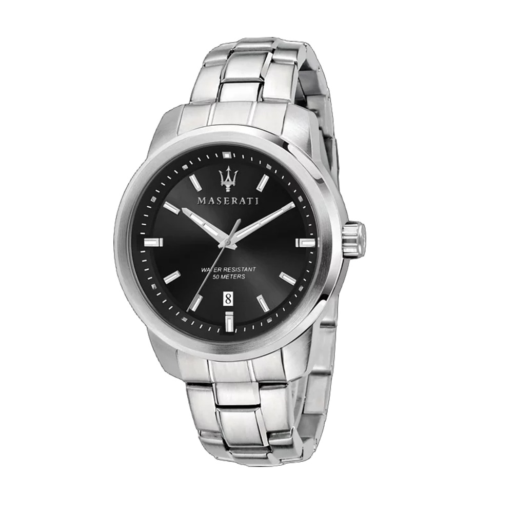 MASERATI 瑪莎拉蒂 SUCCESSO經典三眼腕錶44mm(R8853121006)-細節圖6