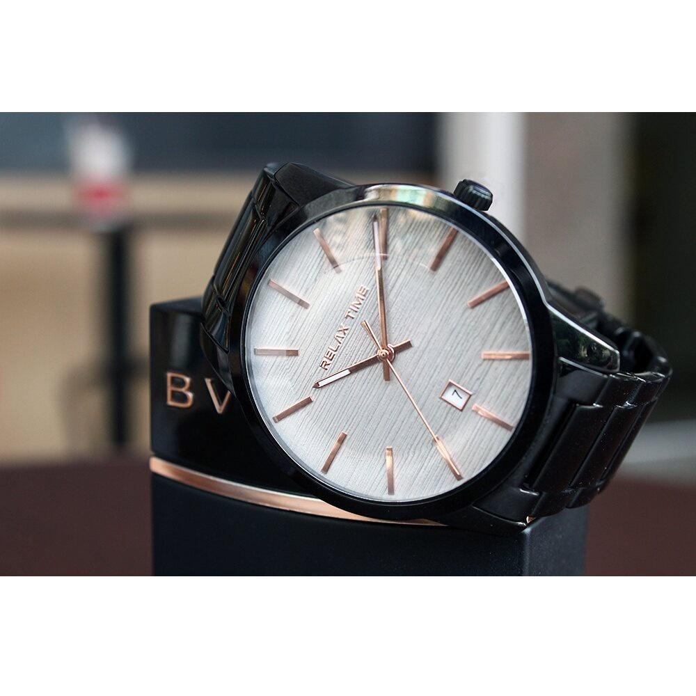 RELAX TIME Water wave文青水波系列腕錶43mm(RT-86-5M)-細節圖2