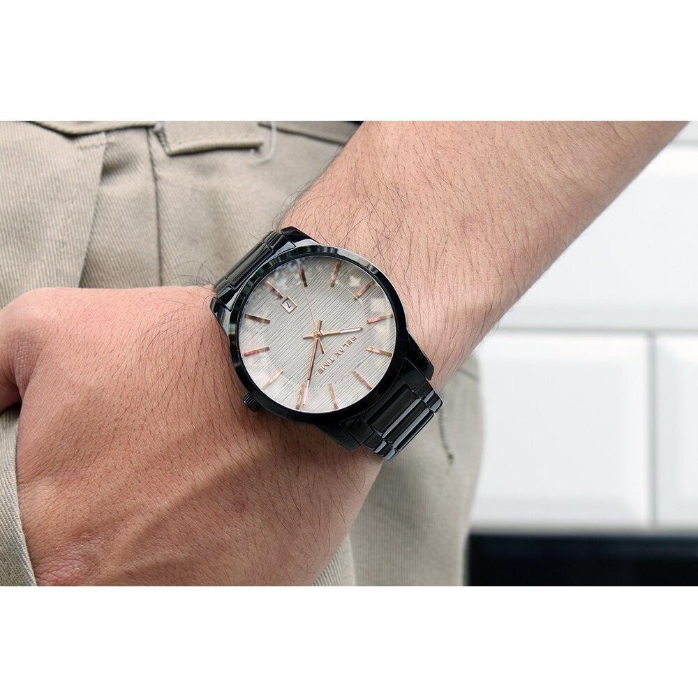 RELAX TIME Water wave文青水波系列腕錶43mm(RT-86-5M)-細節圖4