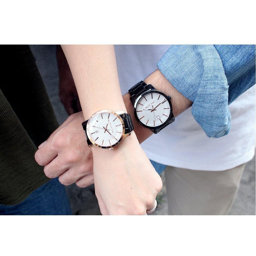 RELAX TIME Water wave文青水波系列腕錶43mm(RT-86-5M)-細節圖7