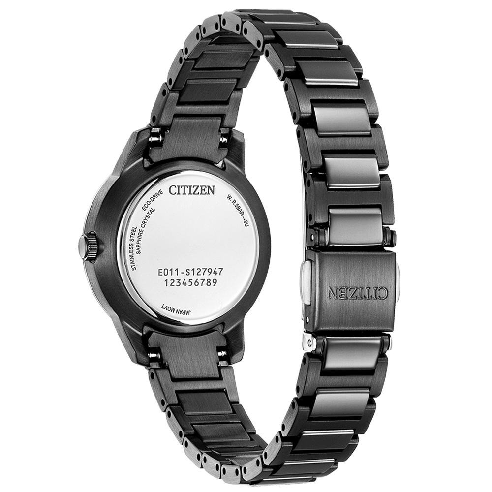 CITIZEN 星辰 紫夜星河 光動能情侶手錶 對錶 年終送禮推薦 BM7595-89X+EW2595-81X-細節圖4