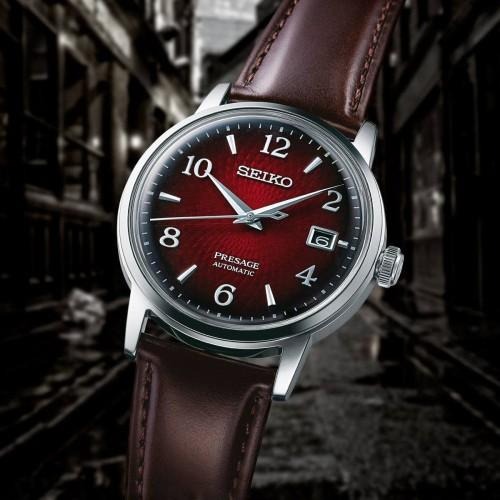 SEIKO PRESAGE 調酒師系列機械腕錶4R35-04A0R(SRPE41J1)-細節圖3