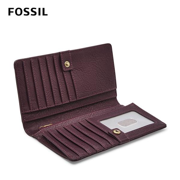 【FOSSIL】Liza 輕巧型真皮零錢袋長夾- SL7891503-細節圖2