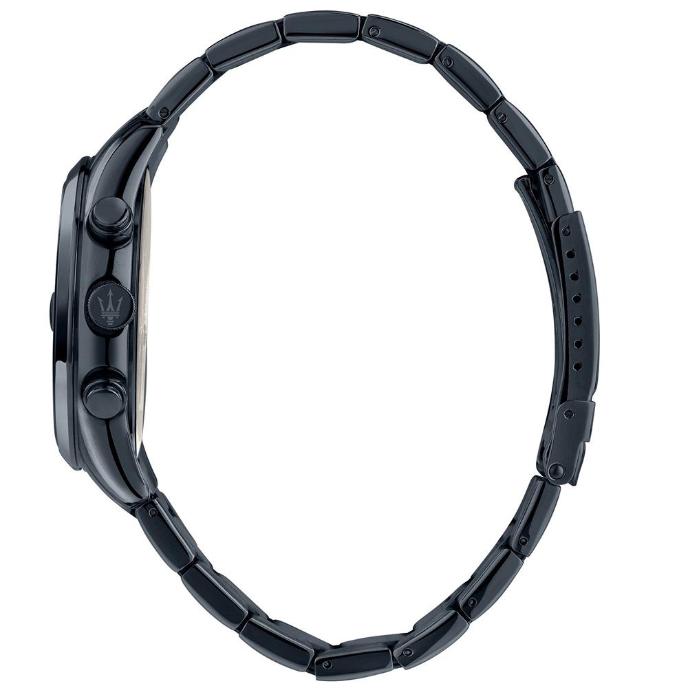 MASERATI 瑪莎拉蒂 Attrazione 綻藍三眼計時手錶 週年慶送禮推薦-40mm R8873626003-細節圖3