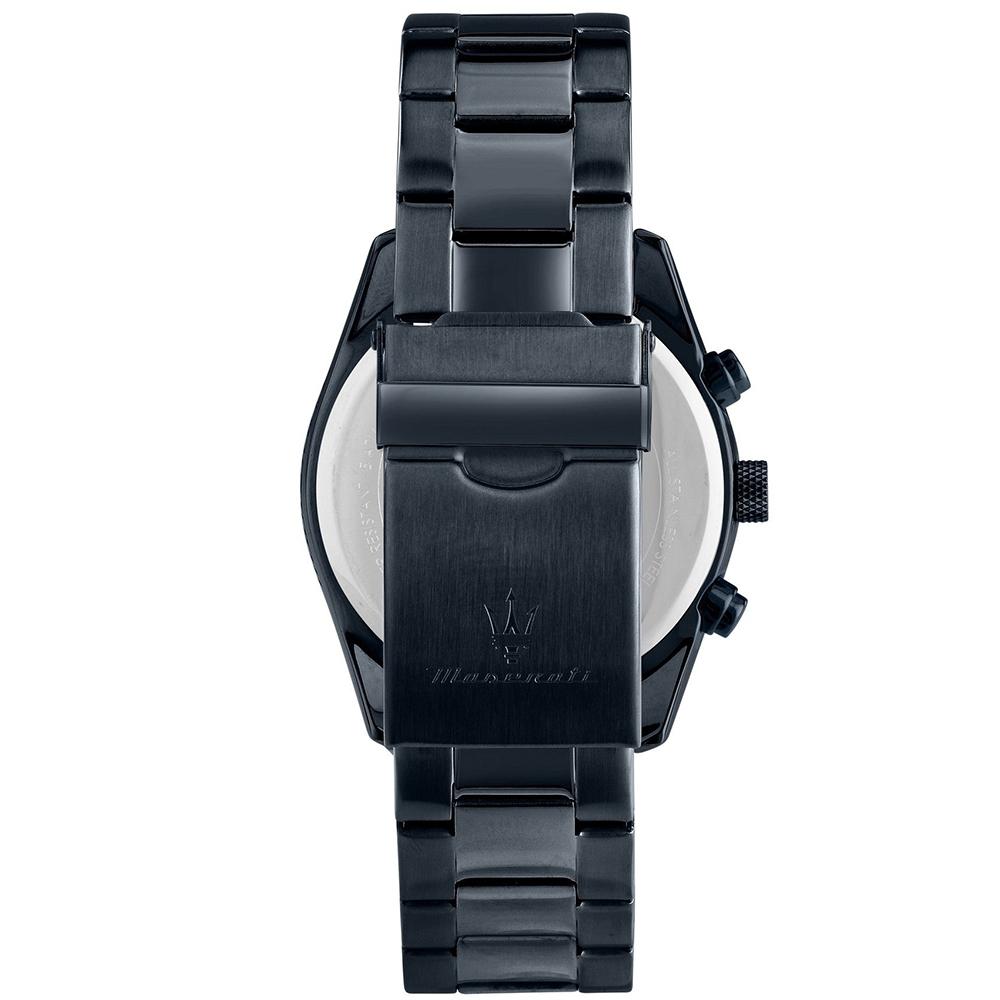 MASERATI 瑪莎拉蒂 Attrazione 綻藍三眼計時手錶 週年慶送禮推薦-40mm R8873626003-細節圖4