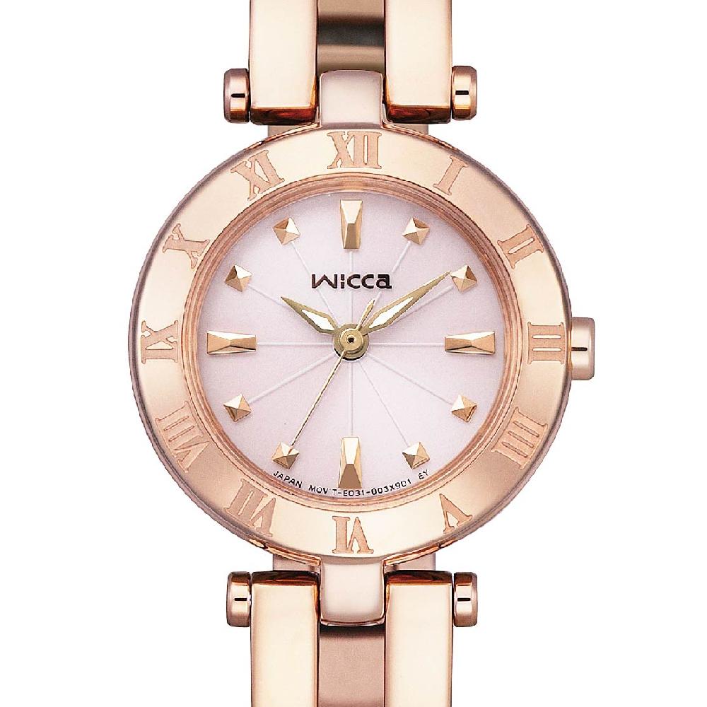 CITIZEN 星辰 WICCA 公主系列 KP2-621-93 台灣限定廣告款太陽能典雅時尚女錶 24mm-細節圖2