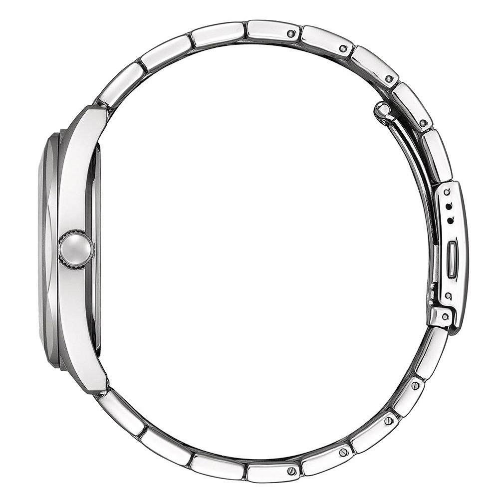 CITIZEN 星辰 限量 紳士日期手錶 週年慶送禮推薦-銀x藏藍/41mm BI5110-54H-細節圖2