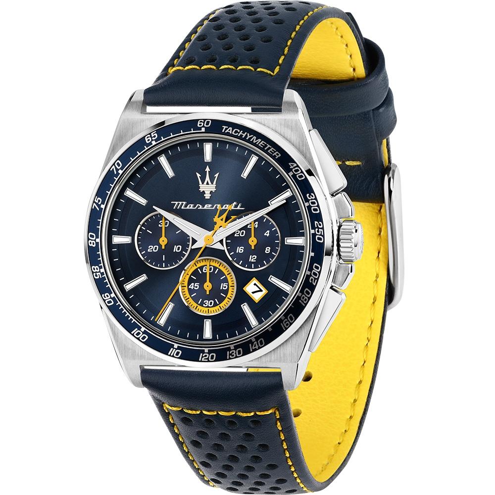 MASERATI 瑪莎拉蒂 Velocità系列 三眼計時手錶 套錶 週年慶送禮推薦-43mm R8873652001-細節圖2