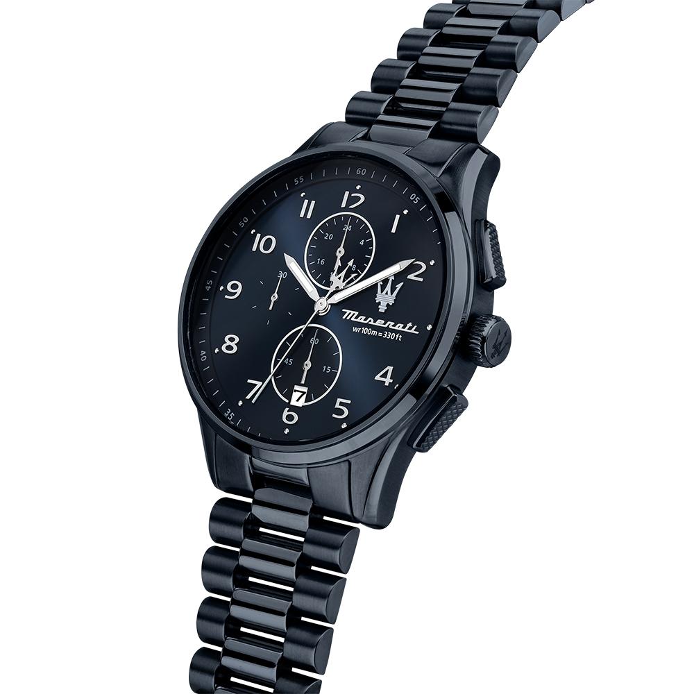 MASERATI 瑪莎拉蒂 Successo 多功能計時手錶 週年慶送禮推薦-42mm R8873624005-細節圖2