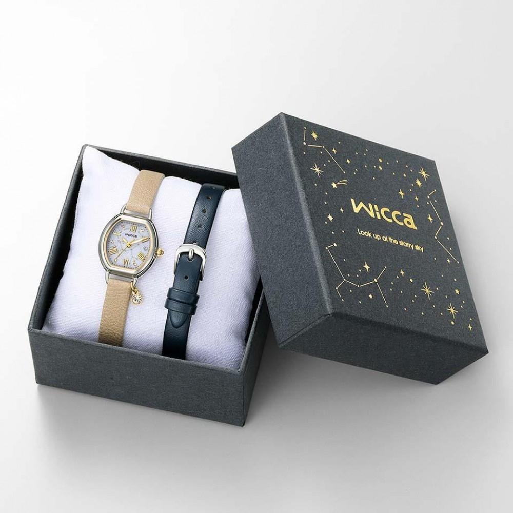 CITIZEN星辰 Wicca 送禮節推薦 星空女錶 週年慶送禮推薦 KP2-515-12 手錶-細節圖7