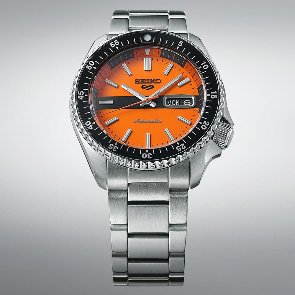 SEIKO 精工 5 Sports 55周年 孫振推薦款 SKX 機械錶 1969 現代詮釋版4R36-13V0L-細節圖3