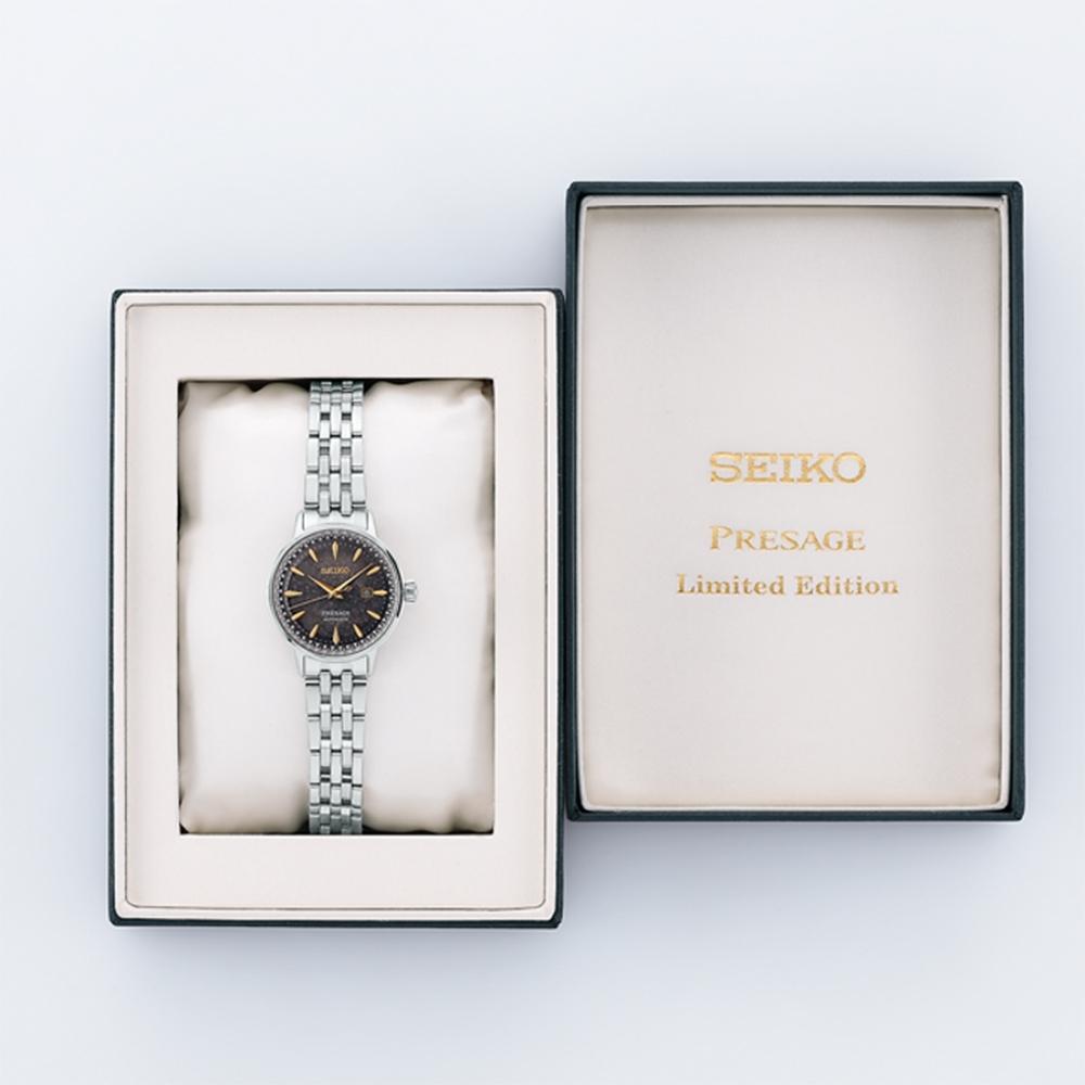 SEIKO 精工 Presage 限量調酒師 STAR BAR 機械女錶30.3mm2R05-00C0-細節圖6