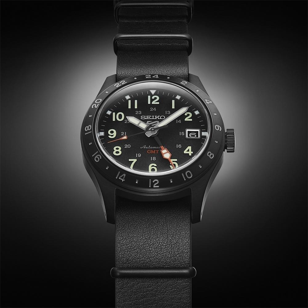 SEIKO 5 Sports 精工 GMT機械腕錶 SSK025K1/4R34-00C0C-細節圖3