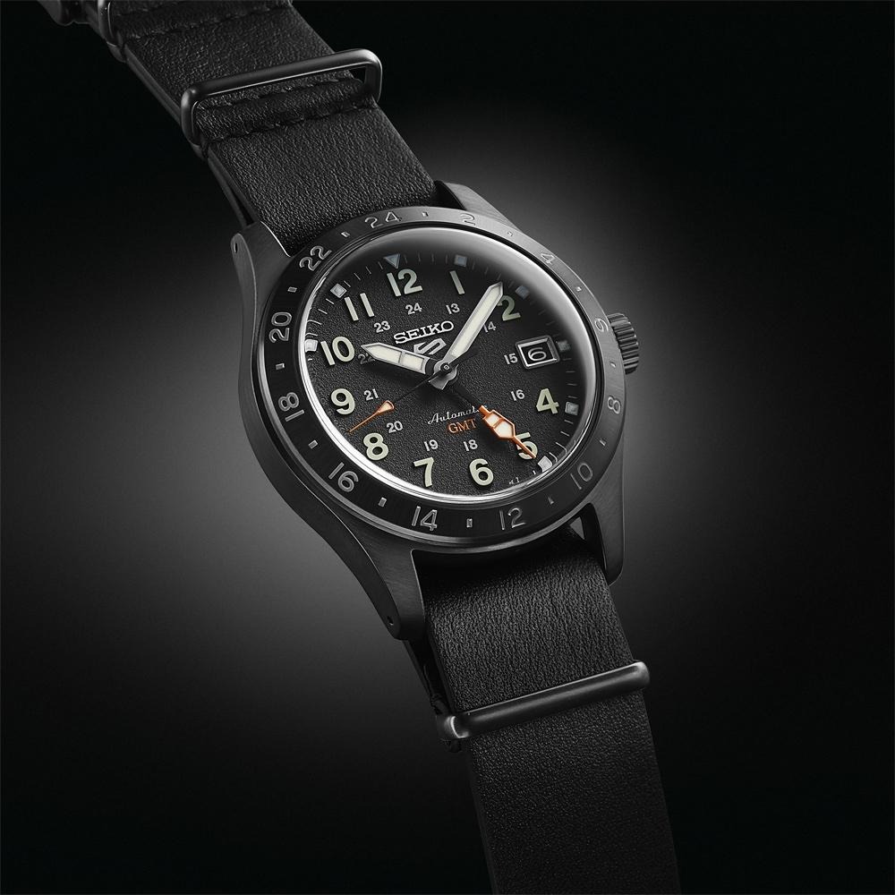SEIKO 5 Sports 精工 GMT機械腕錶 SSK025K1/4R34-00C0C-細節圖4