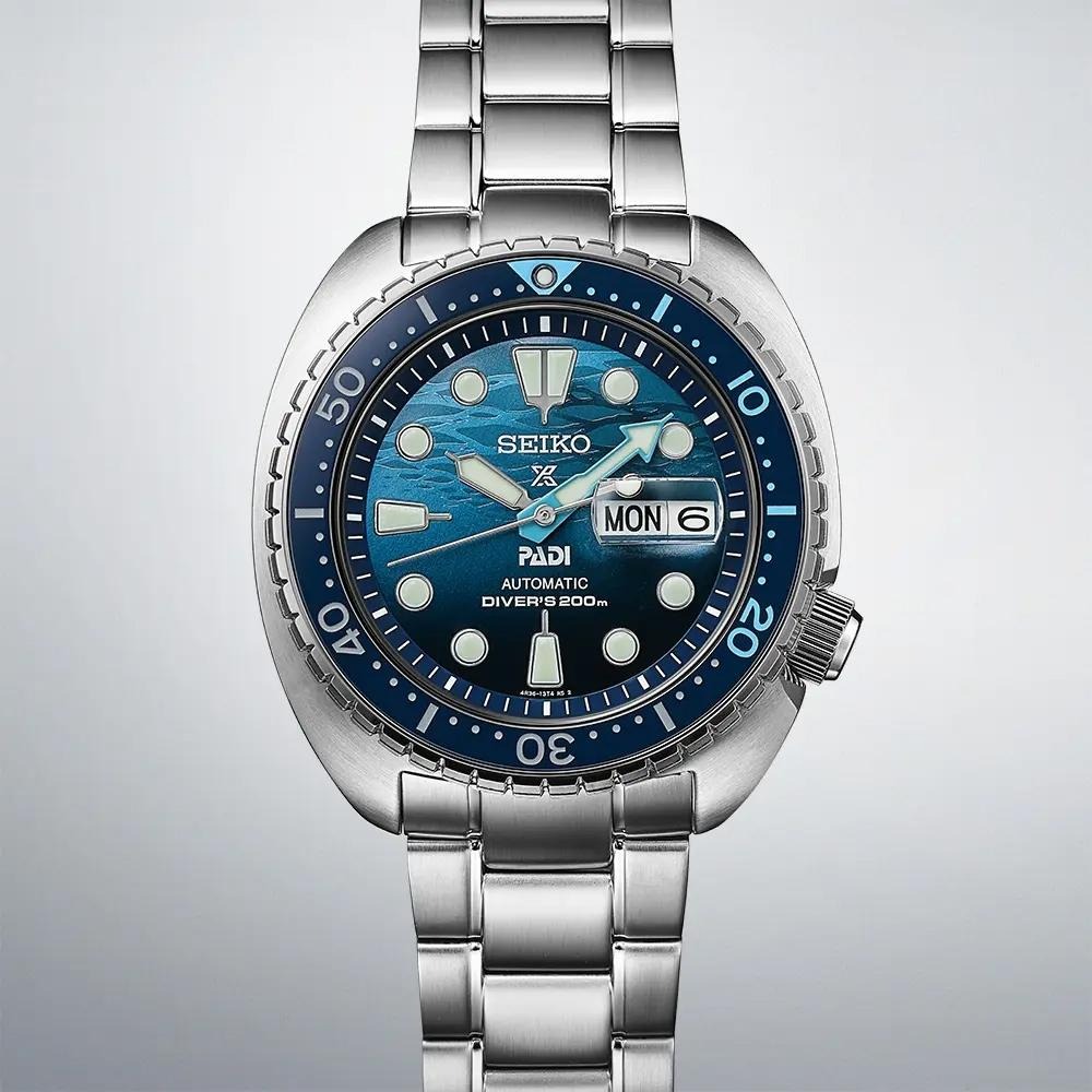 SEIKO精工 Prospex PADI 海龜 特別版200米潛水機械錶 送禮首選-45mm4R36-06Z0F-細節圖2