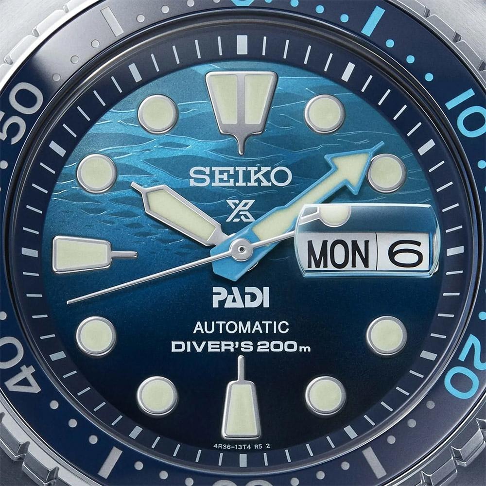 SEIKO精工 Prospex PADI 海龜 特別版200米潛水機械錶 送禮首選-45mm4R36-06Z0F-細節圖3