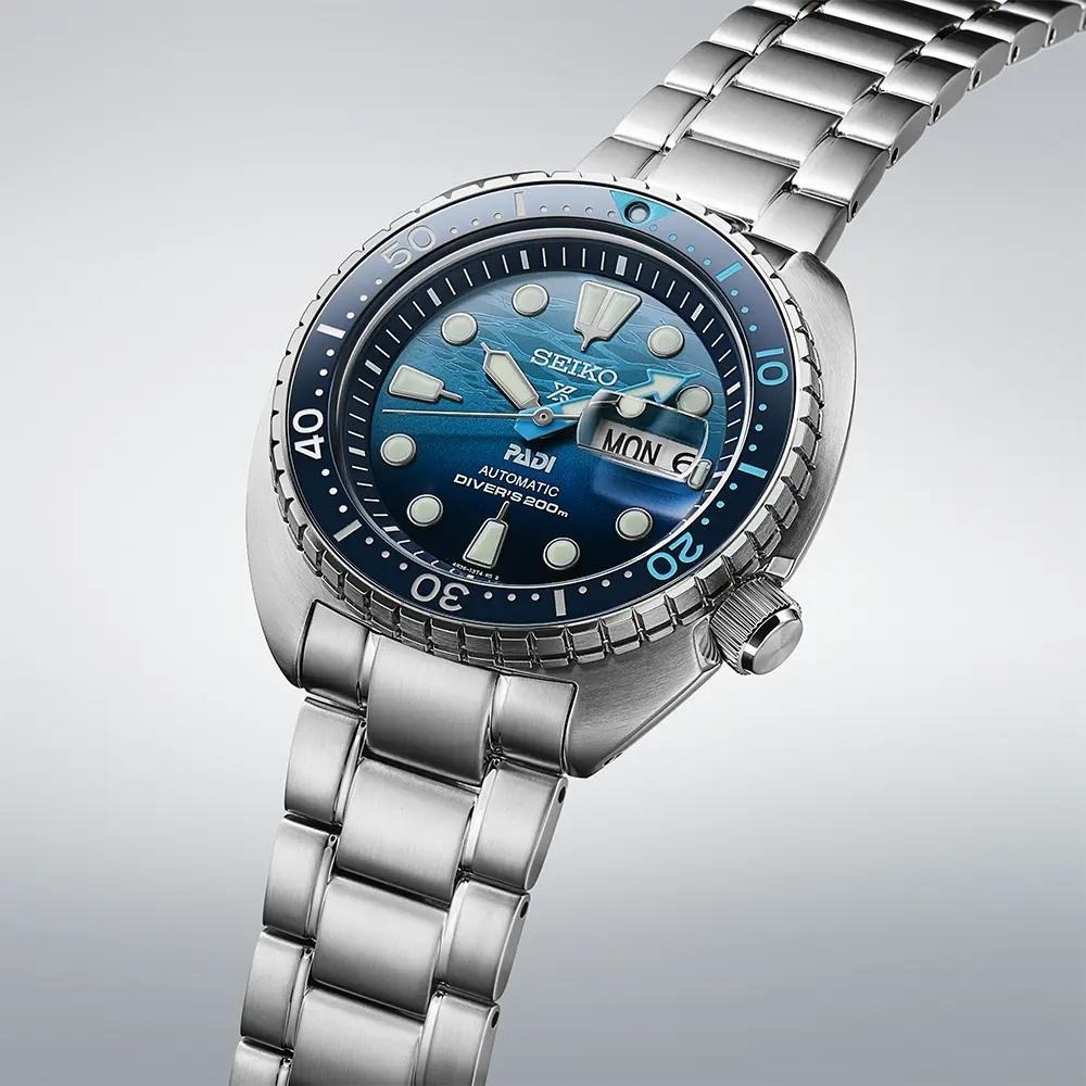 SEIKO精工 Prospex PADI 海龜 特別版200米潛水機械錶 送禮首選-45mm4R36-06Z0F-細節圖4