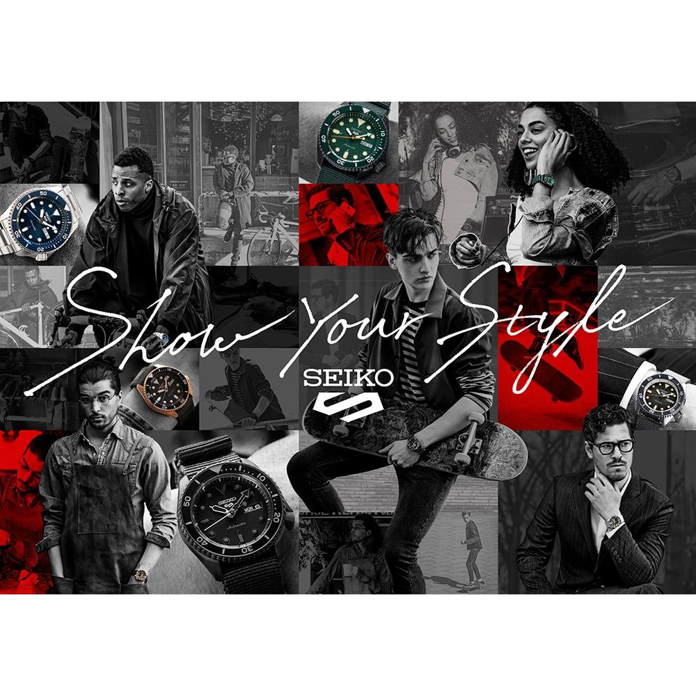 SEIKO 精工 5 Sports 軍風機械錶(4R36-13P0C/SRPJ85K1)-細節圖2