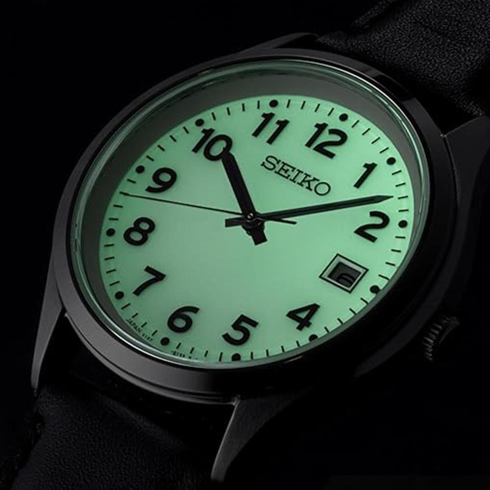 SEIKO 精工 日系SOLAR太陽能 經典數字夜光手錶 SBPX157J/V157-0DX0Z-細節圖2