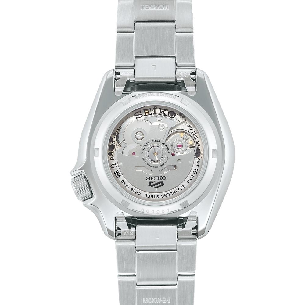 SEIKO 精工 5 Sports SKX 賽車方格旗機械錶 藍/42.5mm SRPK65K1/4R36-15Z0B-細節圖2