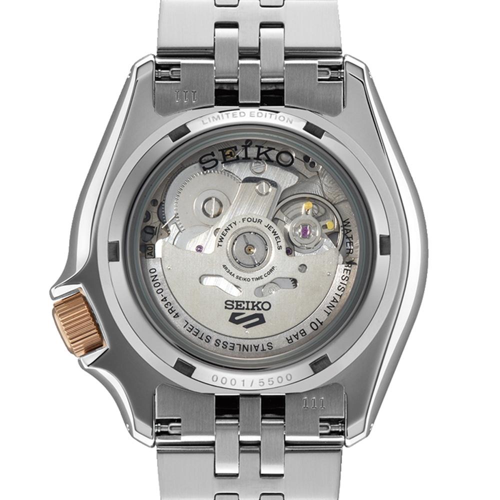 SEIKO 精工 5 Sports 亞洲限量 SKX GMT機械錶 SSK046K1/4R34-00N0S-細節圖3