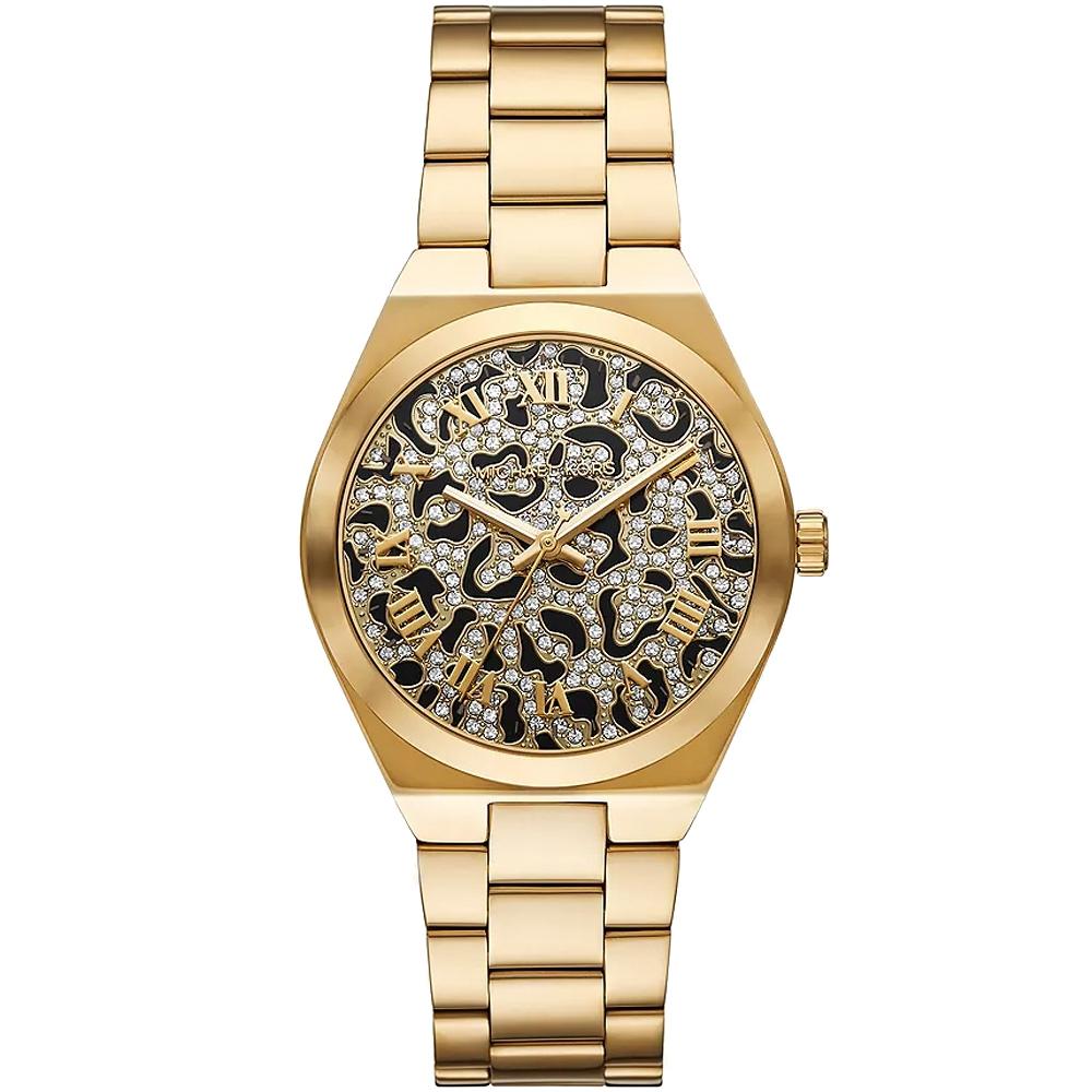 Michael Kors Lennox 時尚大三針晶鑽女錶 週年慶送禮推薦-37mm MK7500-細節圖5