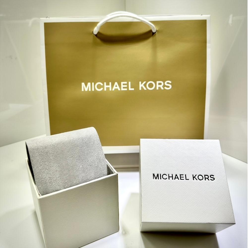 Michael Kors Lennox 時尚大三針晶鑽女錶 週年慶送禮推薦-37mm MK7500-細節圖7