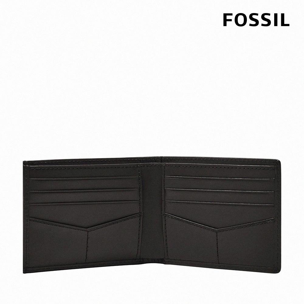 FOSSIL Derrick 二合一可拆式短夾-黑色 ML3685001-細節圖4