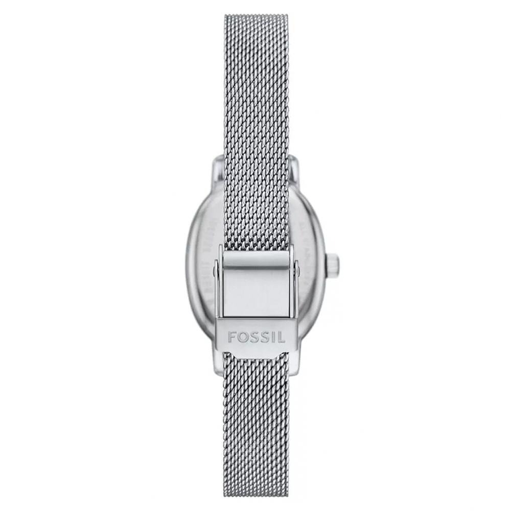 FOSSIL Penny 珍珠貝橢圓形米蘭帶女錶 母親節送禮首選-23x29mm BQ5015-細節圖3