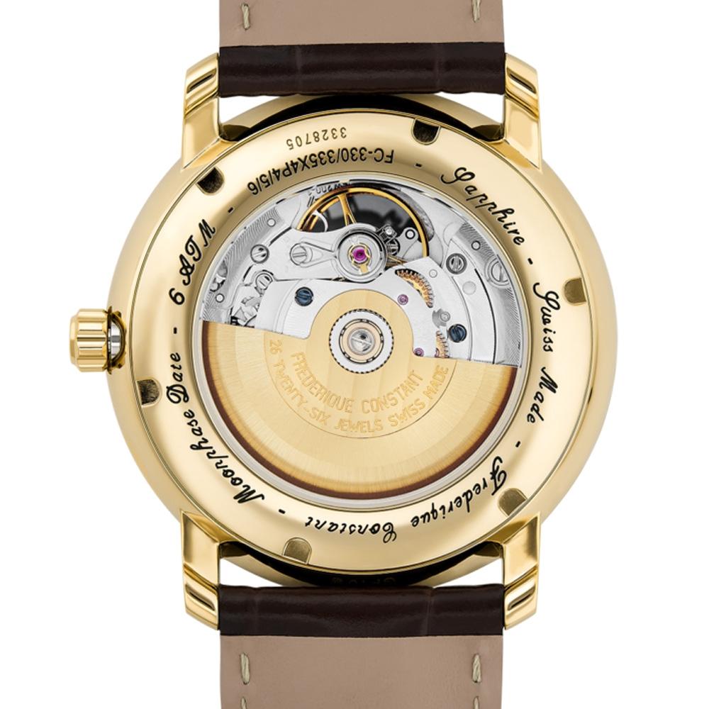 CONSTANT 康斯登 CLASSICS百年經典系列心跳月相機械腕錶-40mm-細節圖4