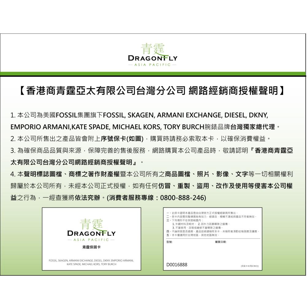 FOSSIL Lennox 真皮金釦手環帶長夾SL10037200-細節圖5