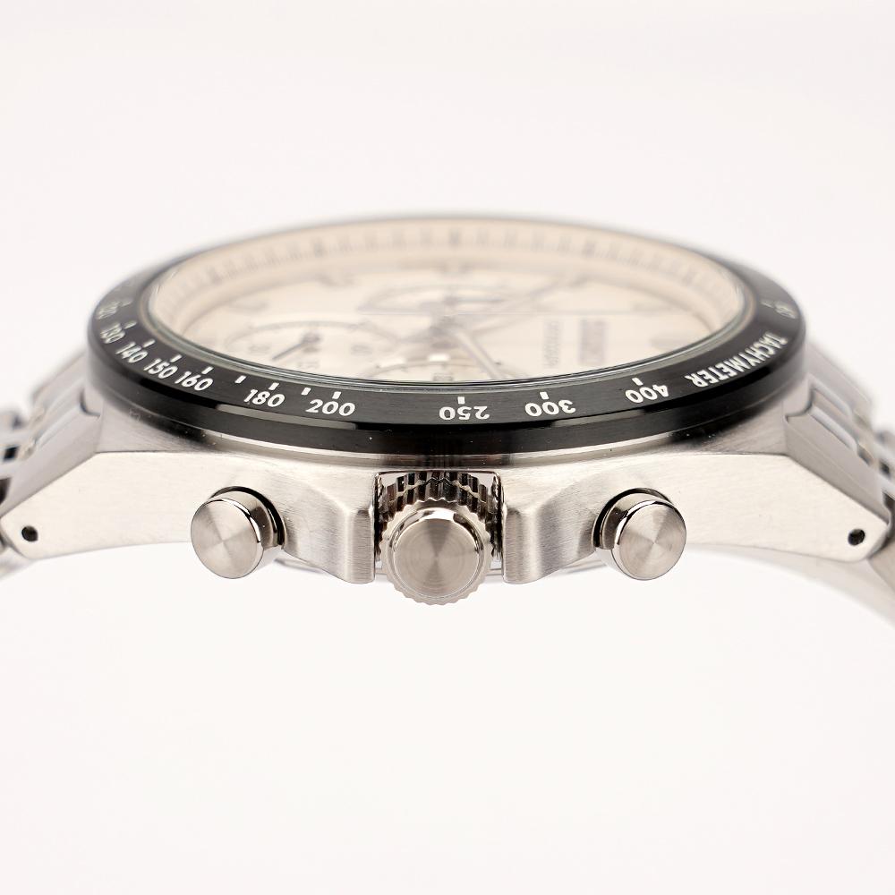 SEIKO 精工 都會紳士三眼計時手錶-米白色(SBTR045J/8T63-02R0S)-細節圖2
