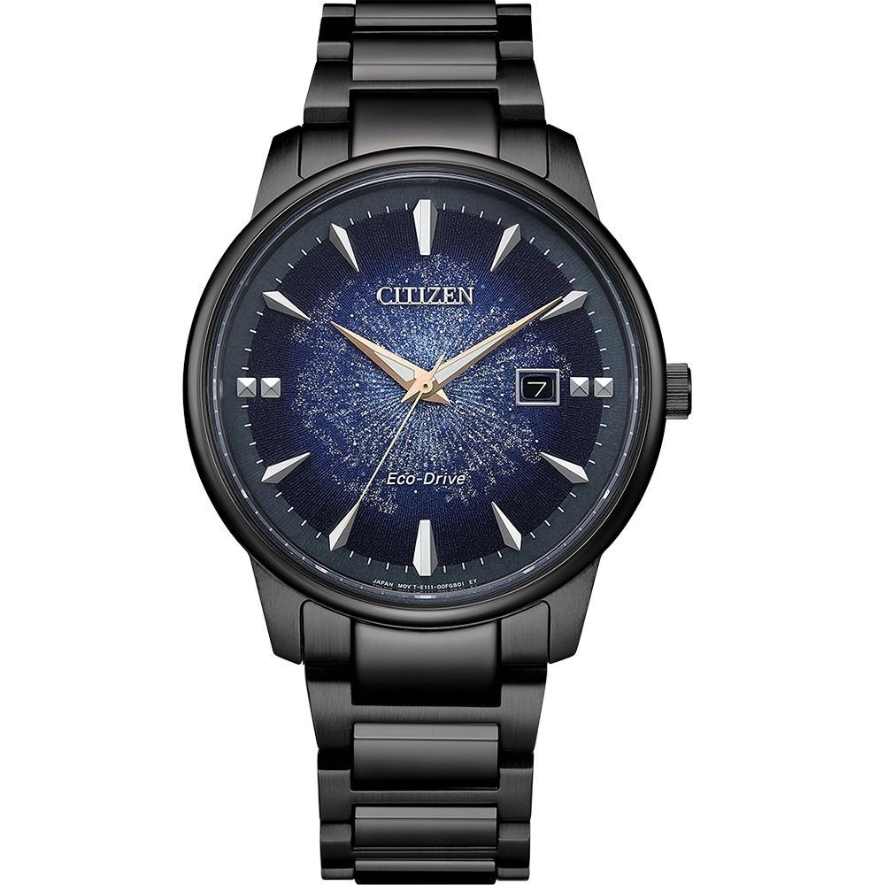 CITIZEN 星辰 銀河宙光 光動能情侶手錶 對錶 新年開運 送禮推薦 BM7595-89M+EW2595-81M-細節圖2