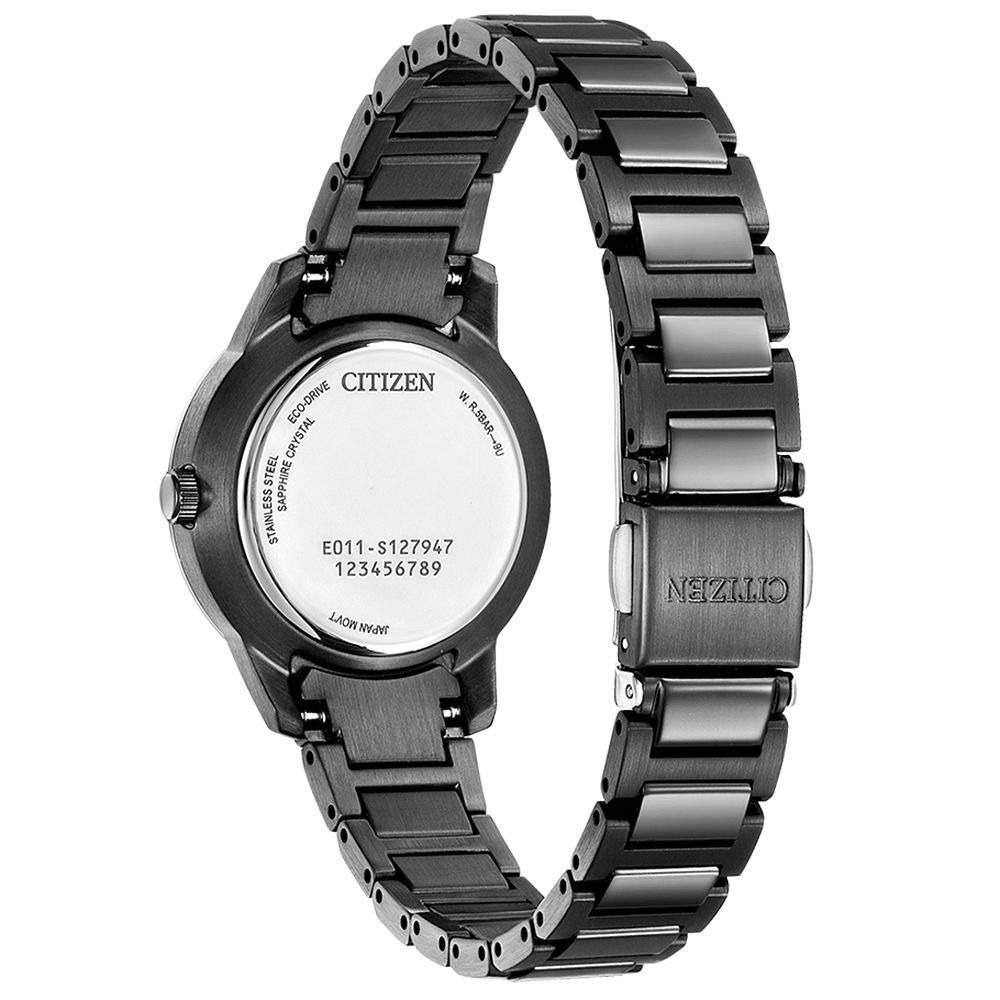 CITIZEN 星辰 銀河宙光 光動能情侶手錶 對錶 新年開運 送禮推薦 BM7595-89M+EW2595-81M-細節圖3