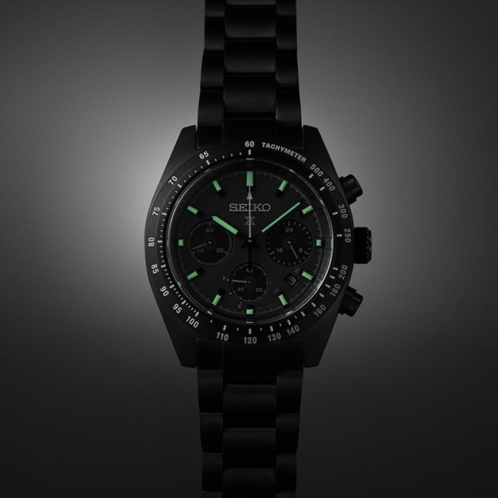 SEIKO精工 PROSPEX SPEEDTIMER太陽能 夜視計時腕錶  送禮 推薦 V192-0AF0SD-細節圖5