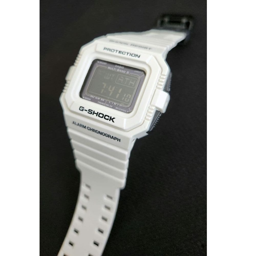 CASIO 卡西歐G-SHOCK太陽能電波時計GW-5510BW-7DF-細節圖3