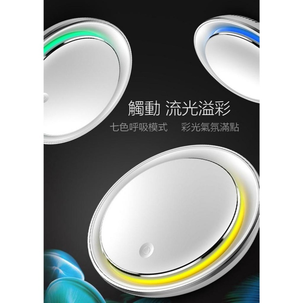 免運【Glolux】兩用空氣清淨機-簡約白 負離子/炫光 加贈 (復古款)露營燈 藍/紅隨機出貨-細節圖7