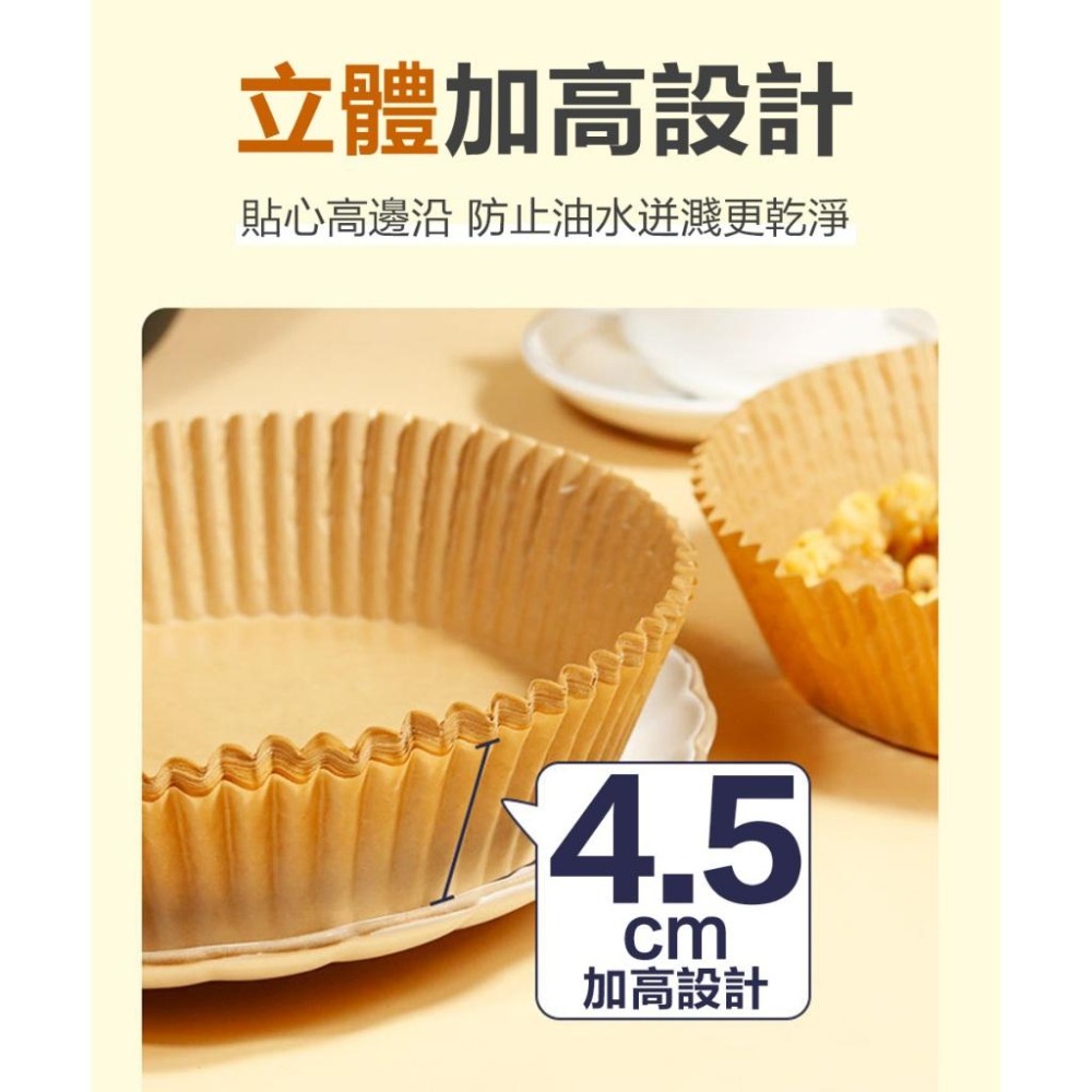 【Glolux 北美品牌】 5包烘培紙 (250張) 食品級耐高溫吸油紙 氣炸鍋 氣炸烤箱-細節圖2