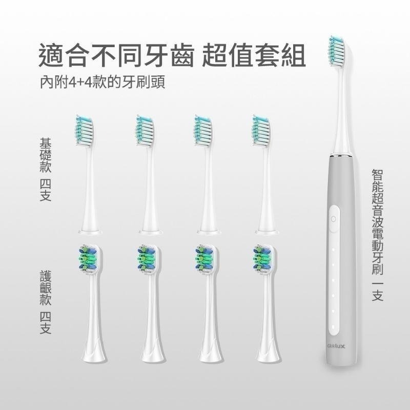 【限時購】【Glolux】北美品牌 🔹智能超音波電動牙刷🔹-細節圖9