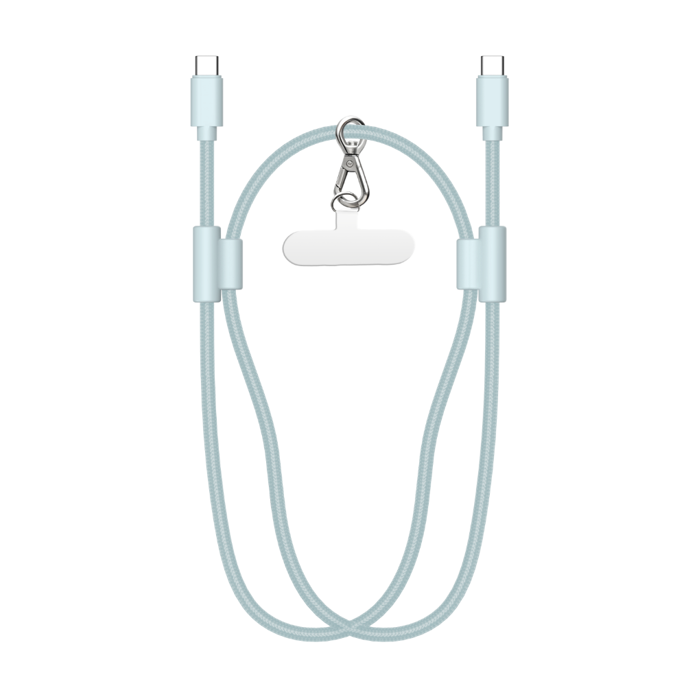 【Glolux】60W 1.5M傳輸線 可調式編織掛繩 快充線 馬卡龍色 充電掛繩 充電線-規格圖7