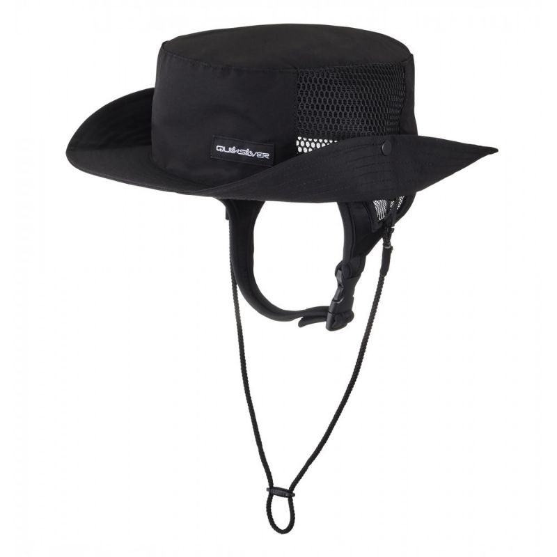 QUIKSILVER 黑 防曬 衝浪帽 漁夫帽 海灘水上活動 戶外休閒-細節圖2