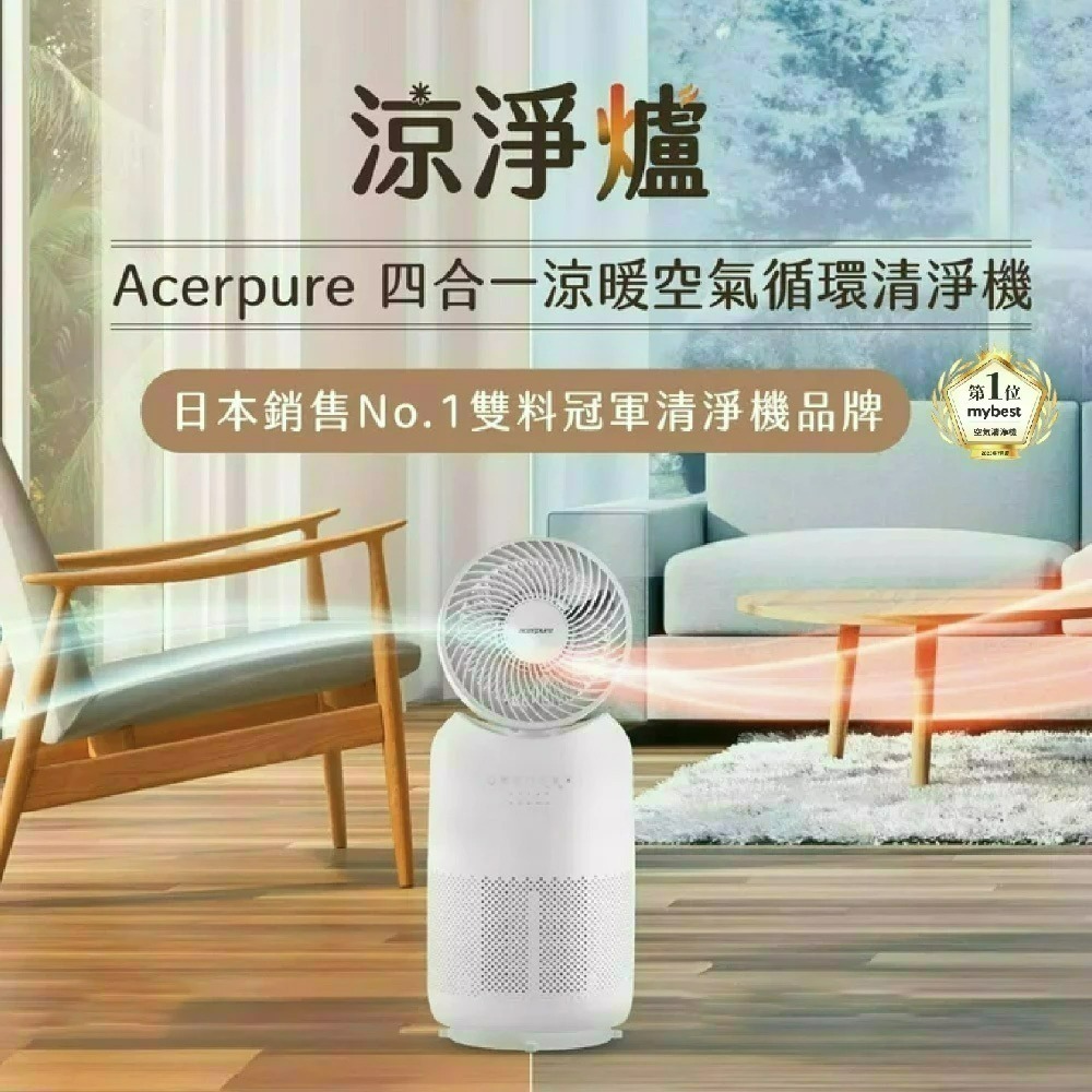 Acerpure Cool 四合一涼暖空氣循環清淨機 AH333-10W-細節圖2