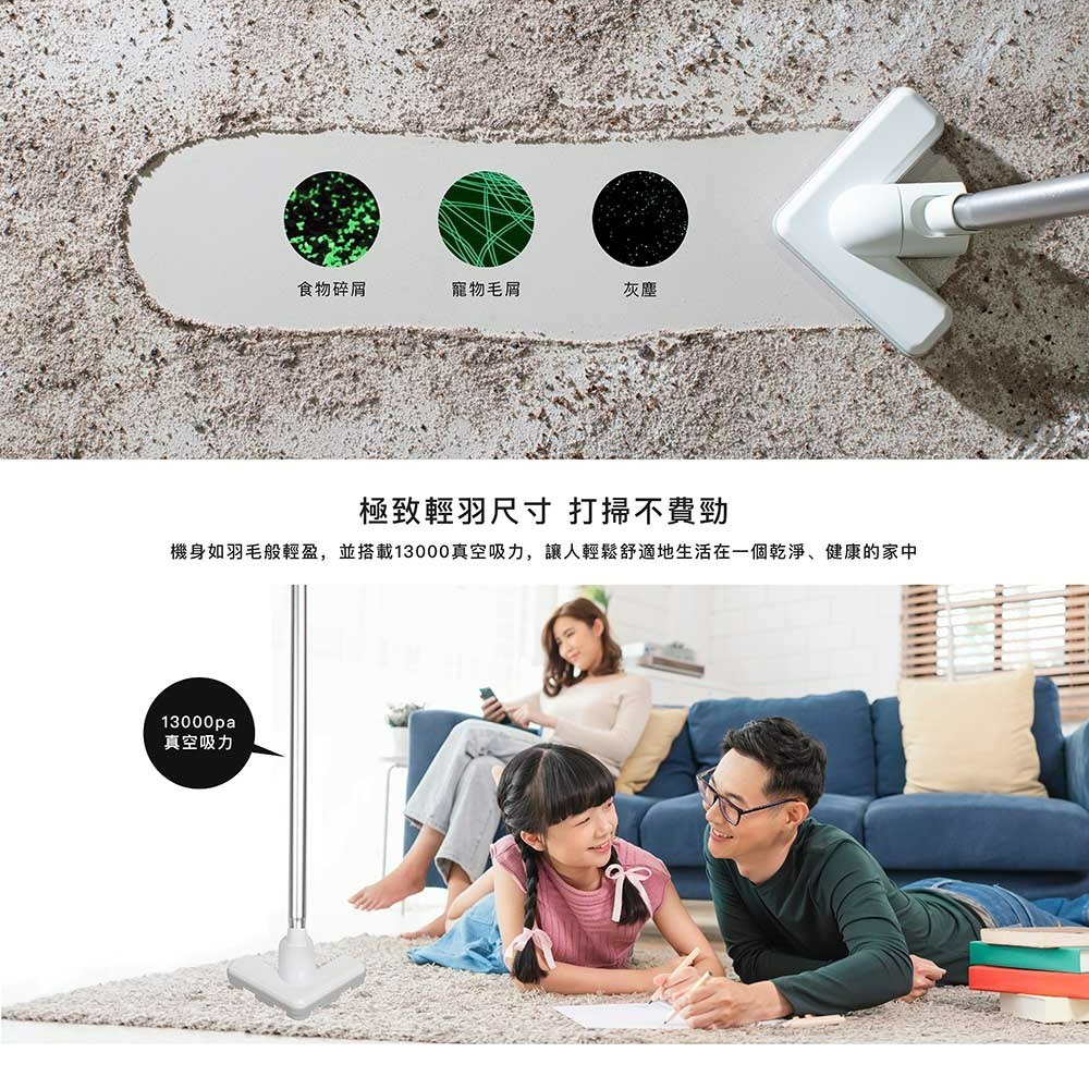 Acerpure clean Lite 無線吸塵器 淨靚白 HV312-10W 送原廠收納袋-細節圖4